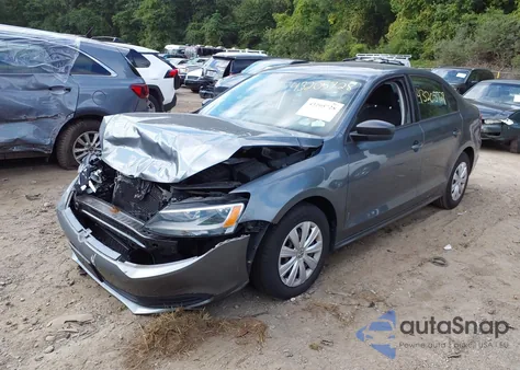 2014 Volkswagen Jetta 2.0L S from USA, damaged, VIN 3VW2K7AJ9EM350747